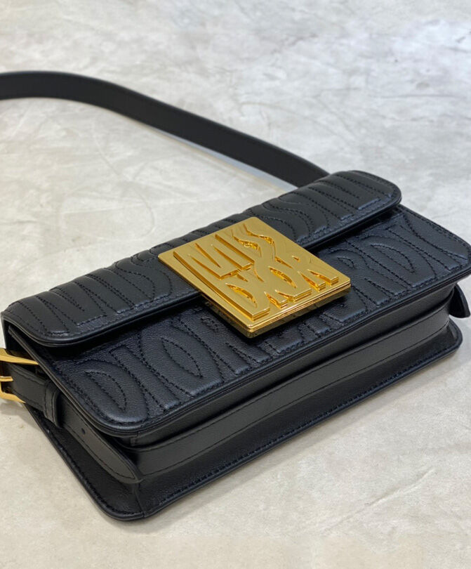 Christian Dior Miss Dior Flap Bag Black
